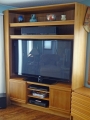 Teak AV cabinet