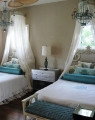 Hand carved queen size headboards