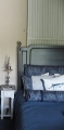 Painted & carved twin beds