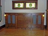 Arts & Crafts audio-visual cabinet