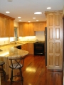 Maple kitchen cabinetry
