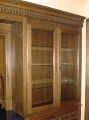 Oak display cabinets (detail)