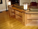 Sectional Arts & Crafts bookshelves (detail)