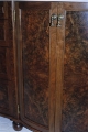 Walnut burl vanity (detail)