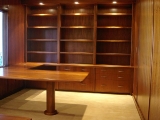 Walnut home office