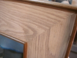 Mirror frame (finish detail)