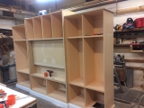 Entertainment cabinetry