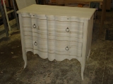 Blue & ivory dresser