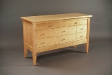 Curly maple sideboard