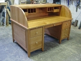 Contemporary rolltop desk -open