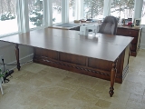 Quilting table / desk - open