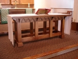 Church chancel table