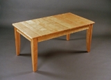 Curly maple dining table