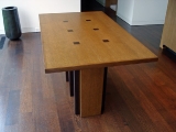 Oak & wenge dining table