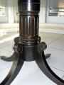 Sheraton pedestal table (detail)