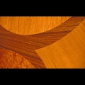 Textured marquetry table (detail)