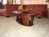 Walnut cocktail table