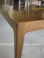 Walnut expanding dining table (detail)