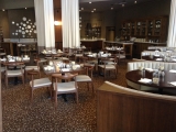 Walnut restaurant tables