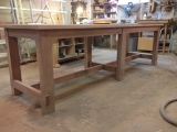 Communal dining restaurant table